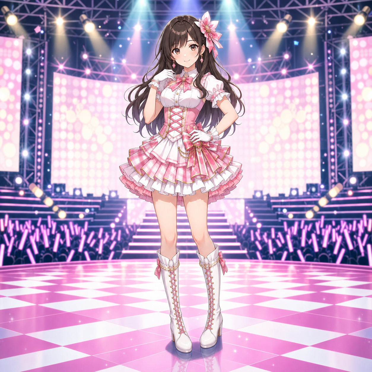 classic idol stage costume