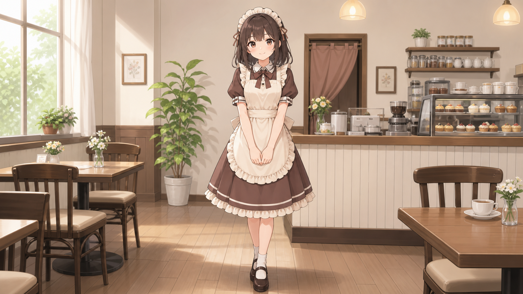 maid cafe uniform