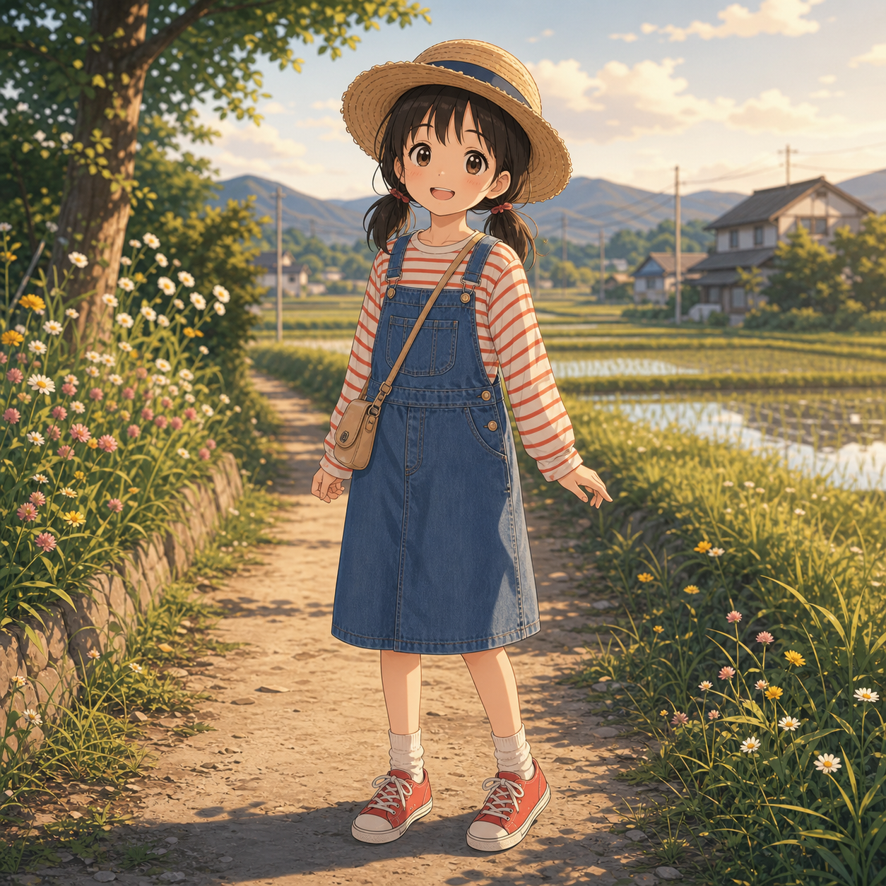 countryside after-school play outfit