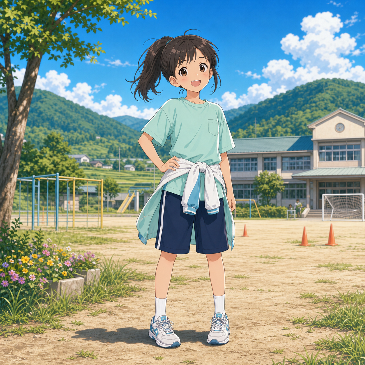 countryside culotte shorts outfit