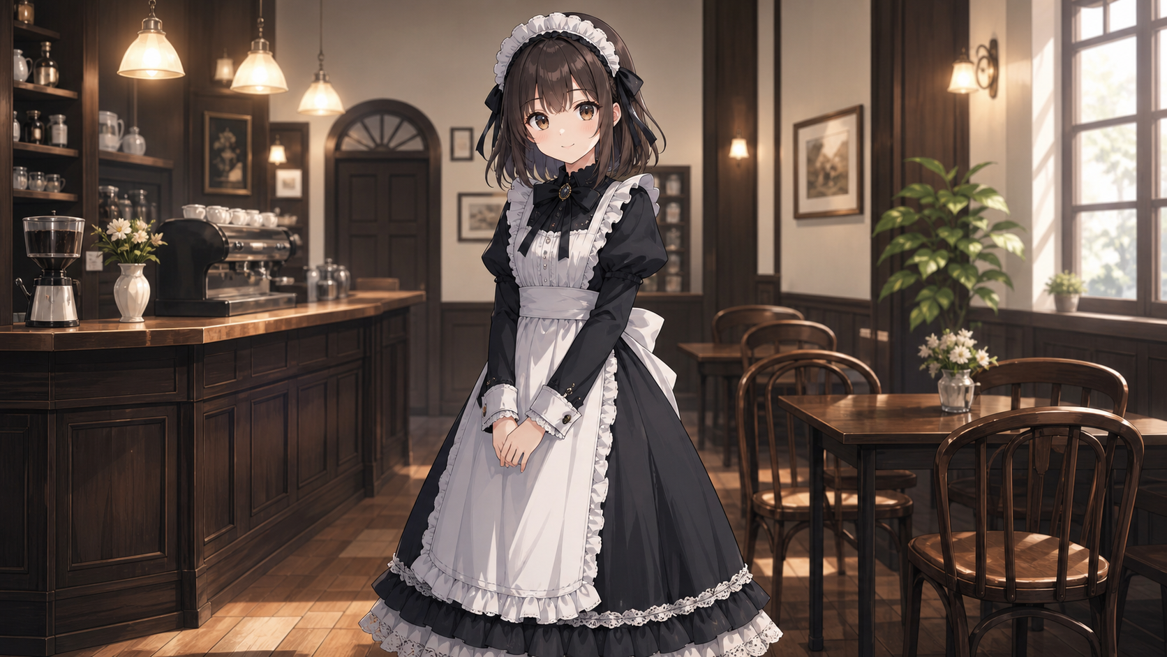 gothic maid outfit