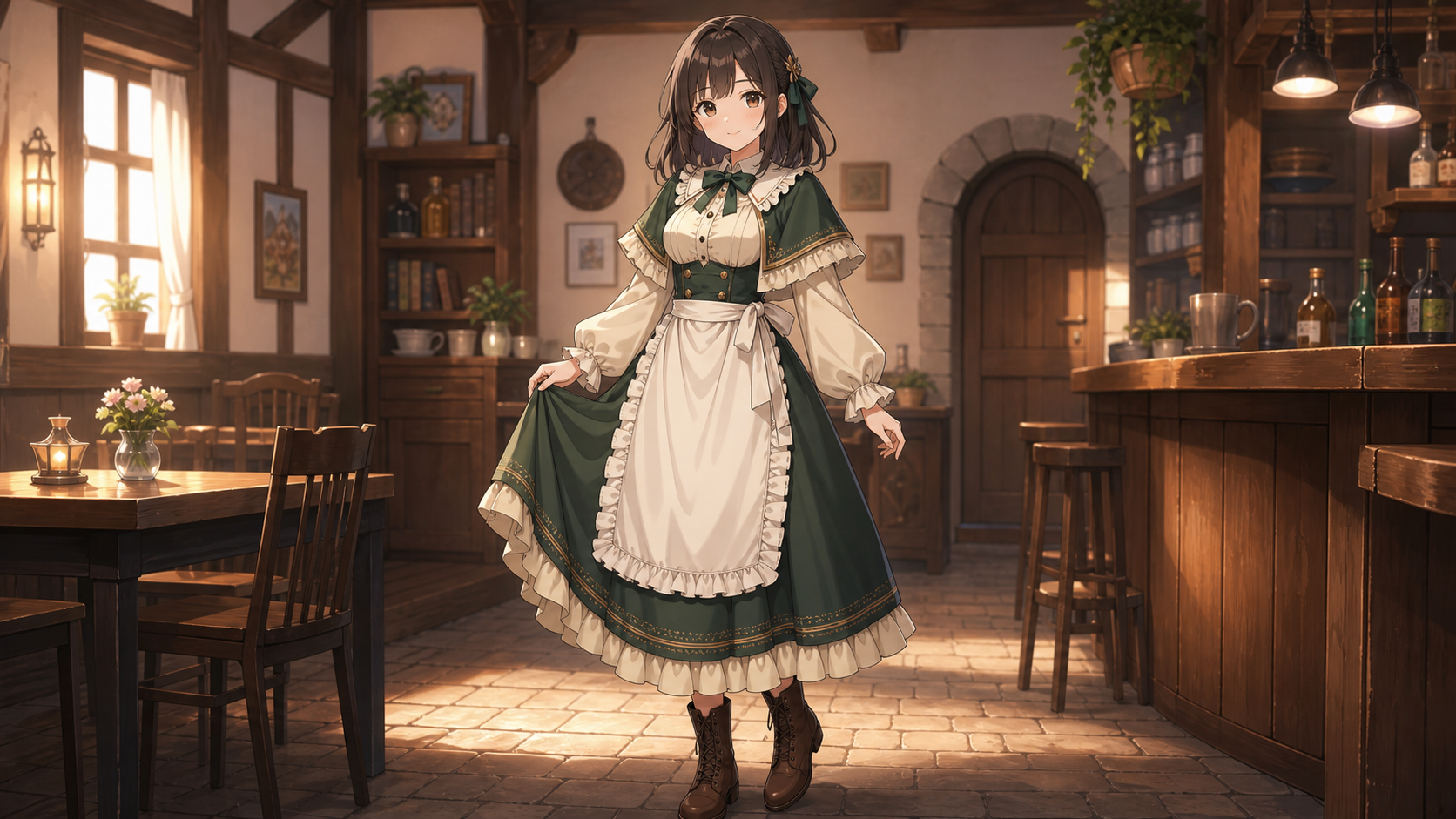 fantasy maid dress