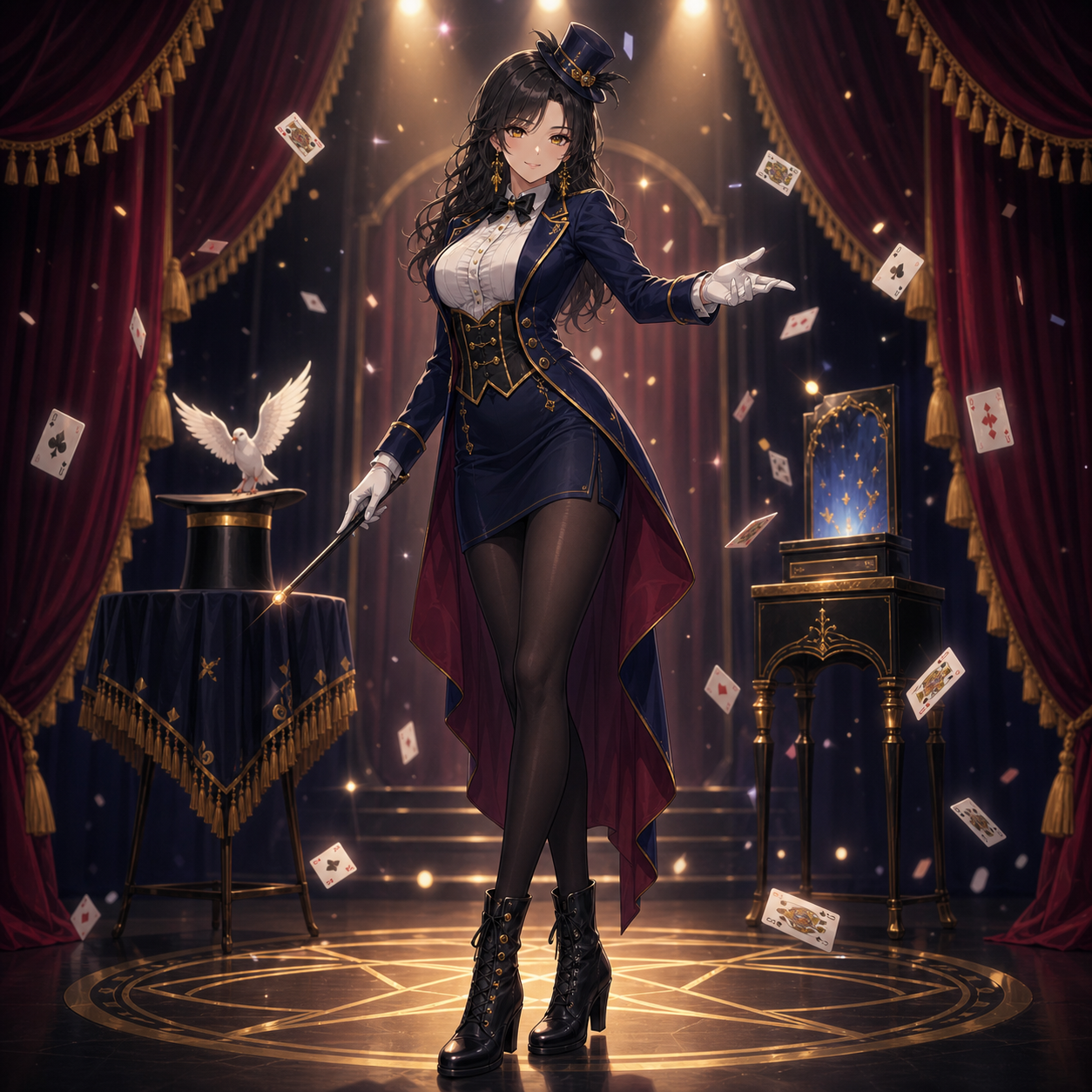 magician assistant costume