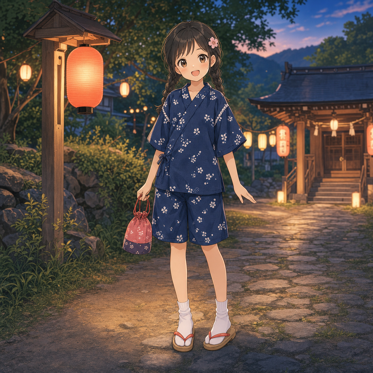 village festival child outfit