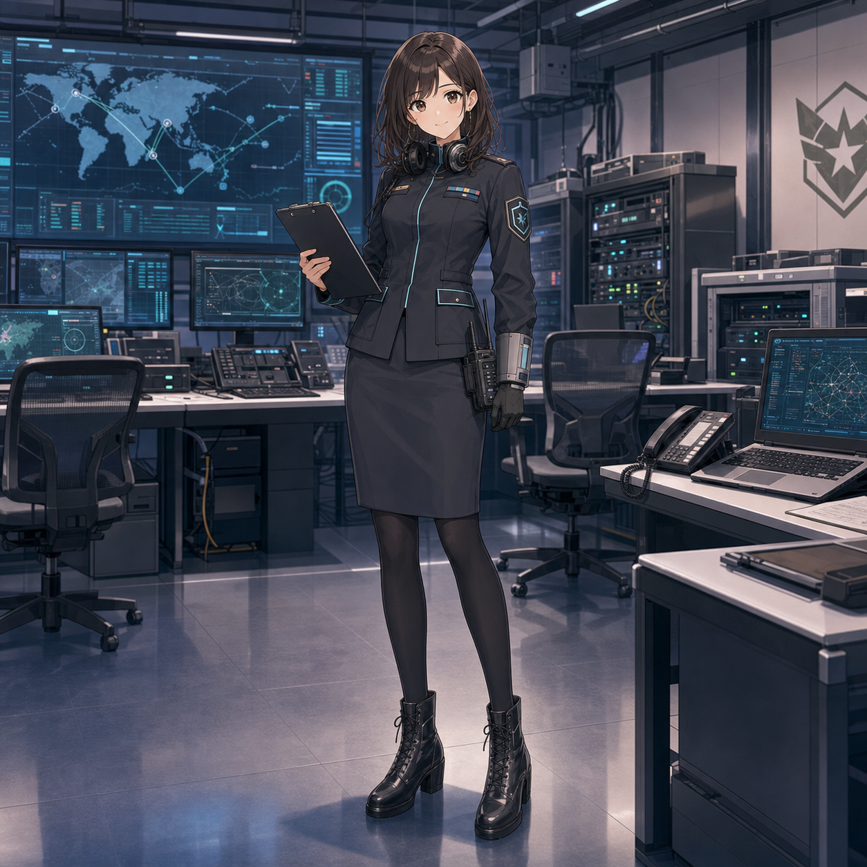 communications officer skirt uniform