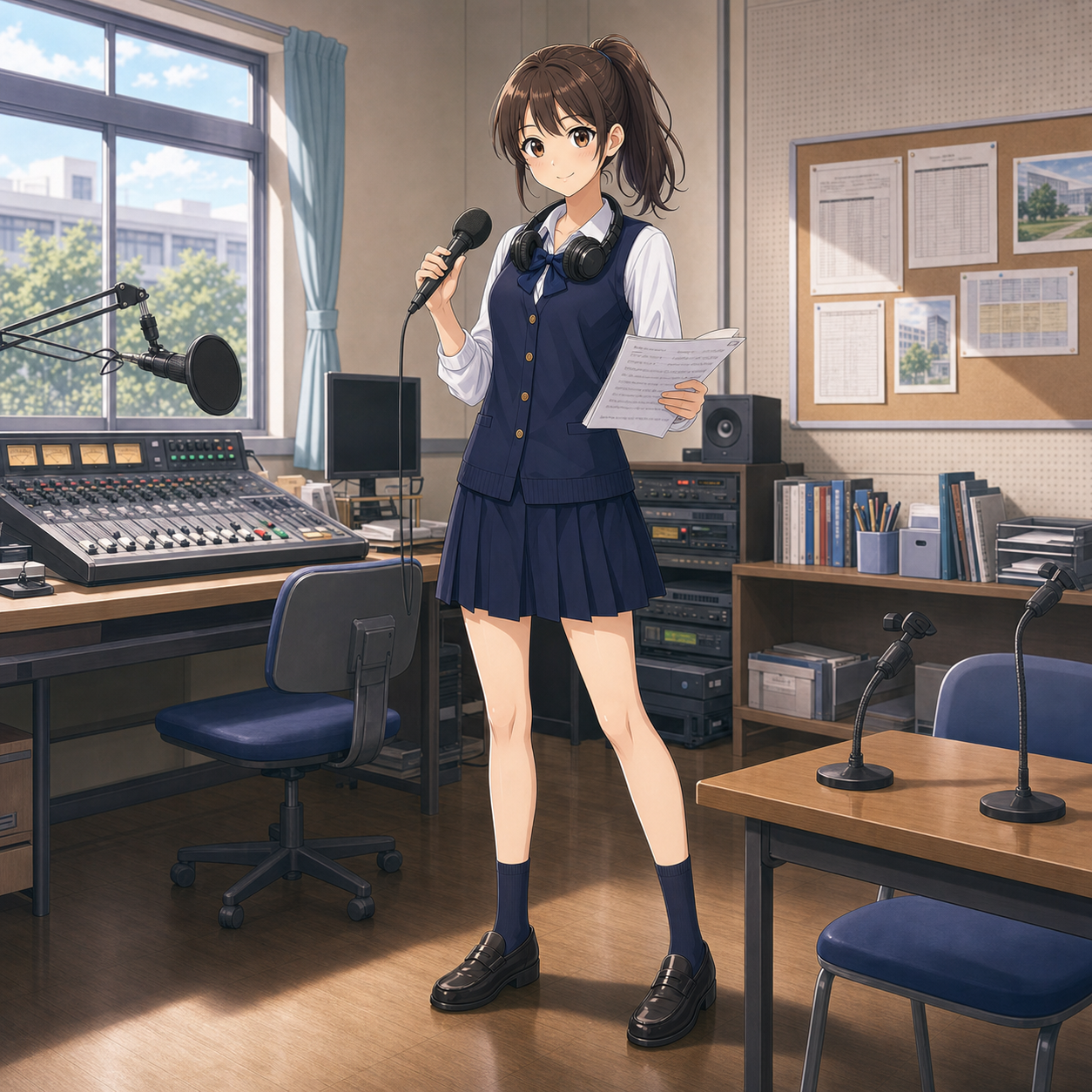 broadcasting club outfit