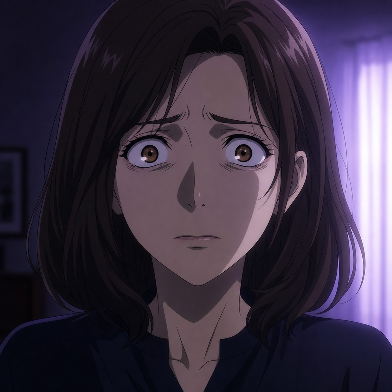 petrified expression