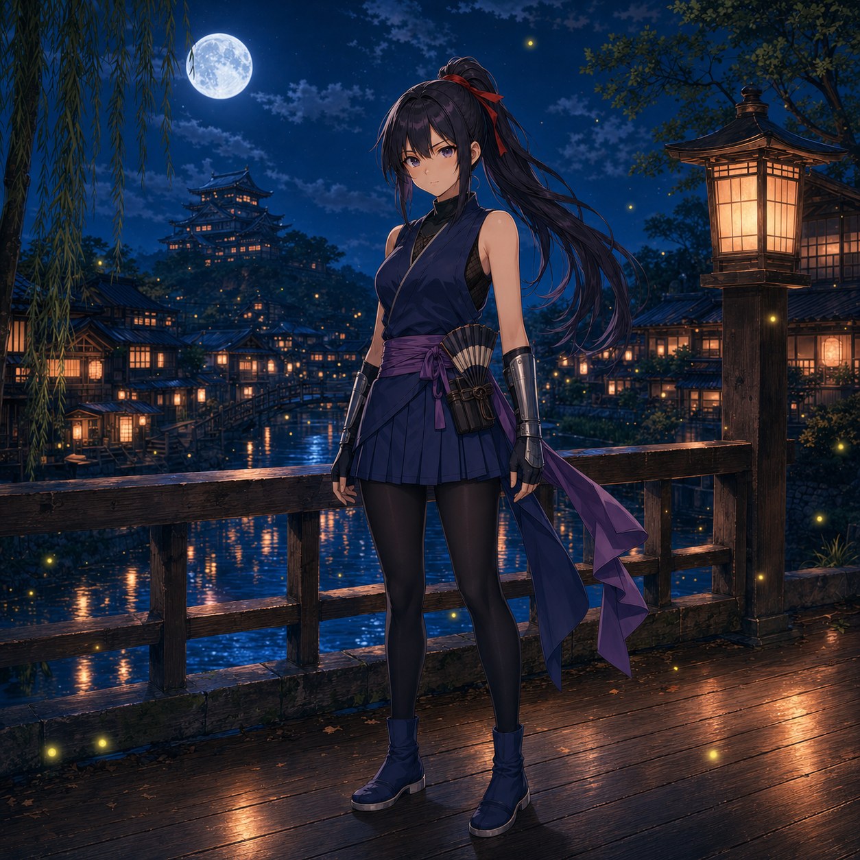 riverside bridge kunoichi outfit