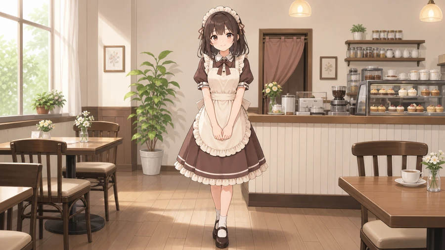 maid cafe uniform