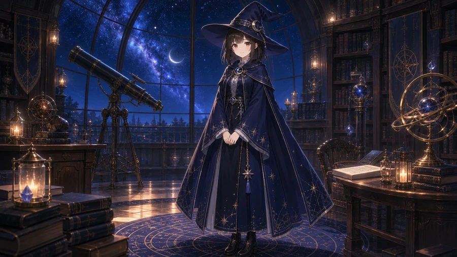 starry sorceress outfit