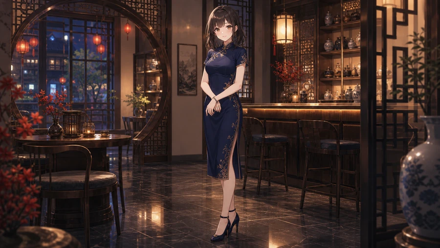 modern qipao dress