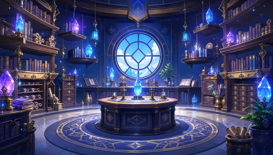 magical archive room