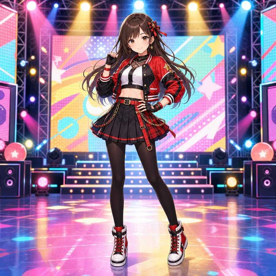 street pop idol outfit