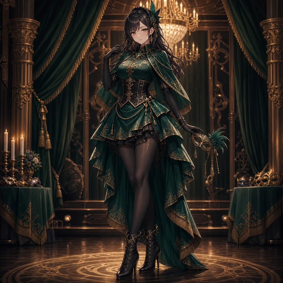 masquerade cabaret costume