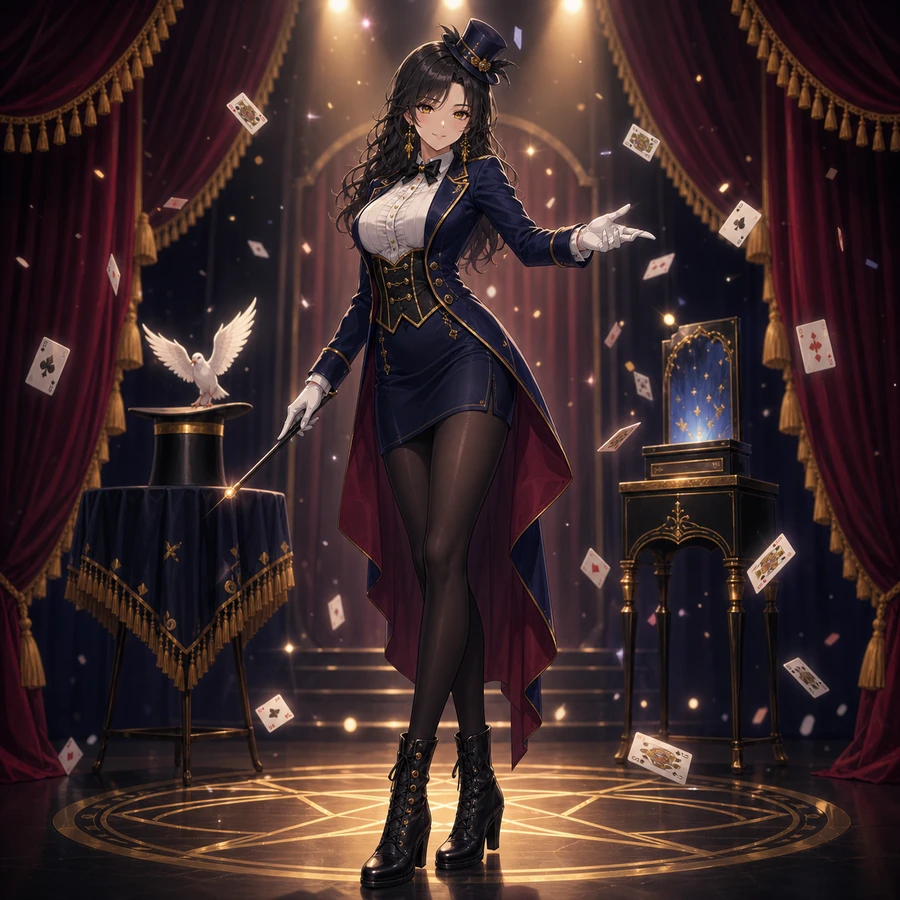 magician assistant costume
