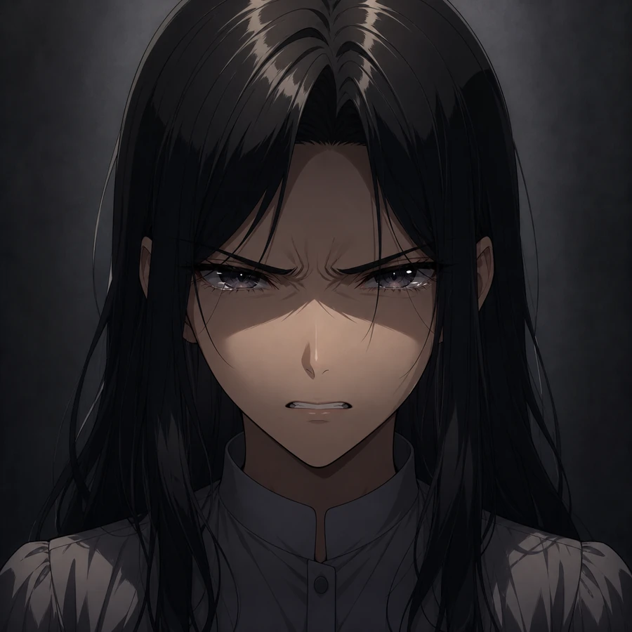 swallowing anger expression