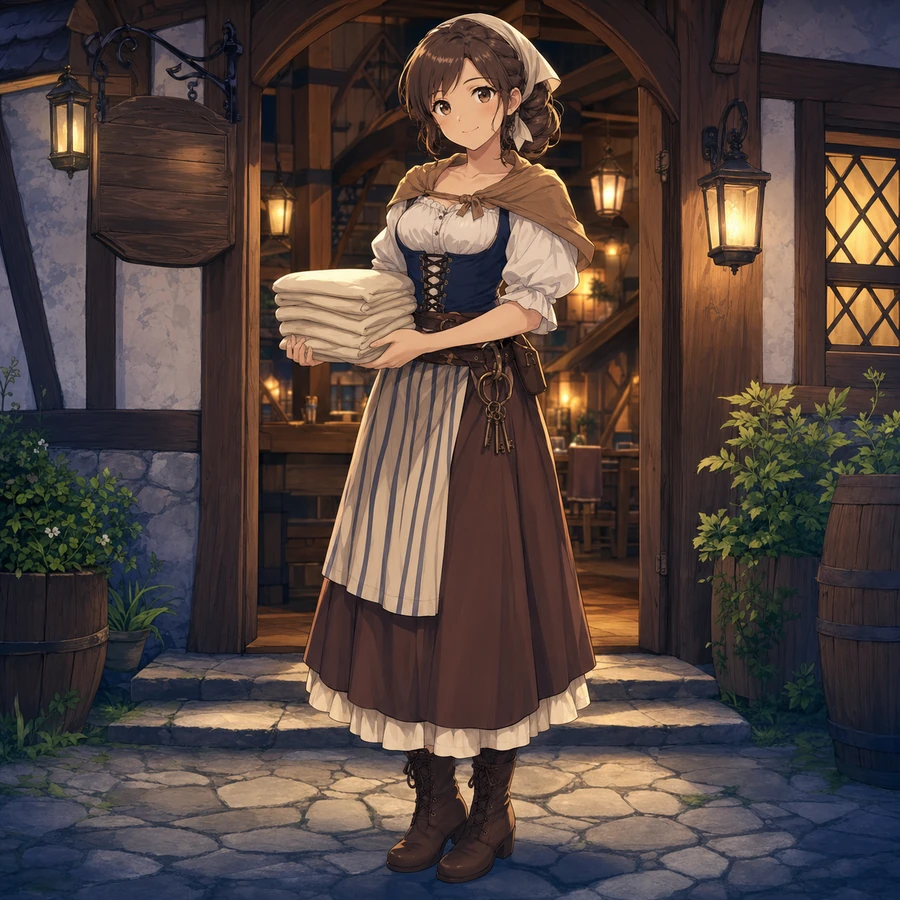 fantasy inn helper outfit