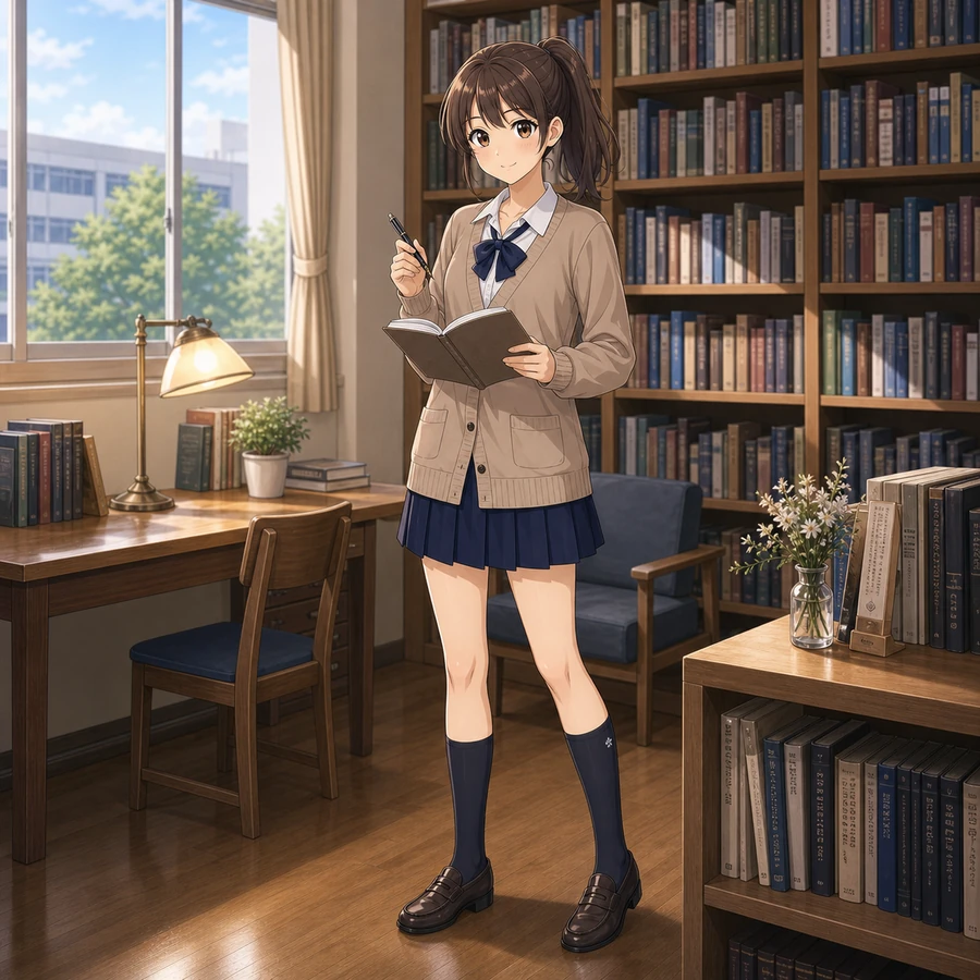 literature club outfit
