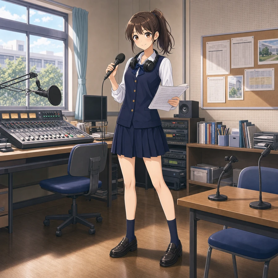 broadcasting club outfit