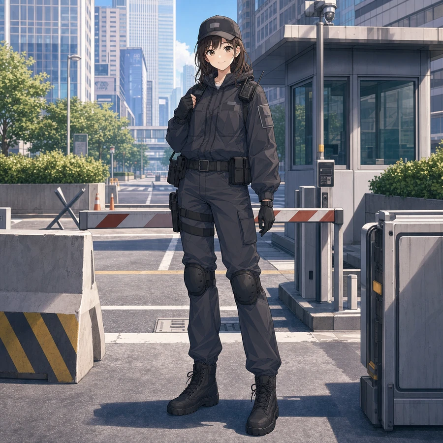 urban security soldier uniform