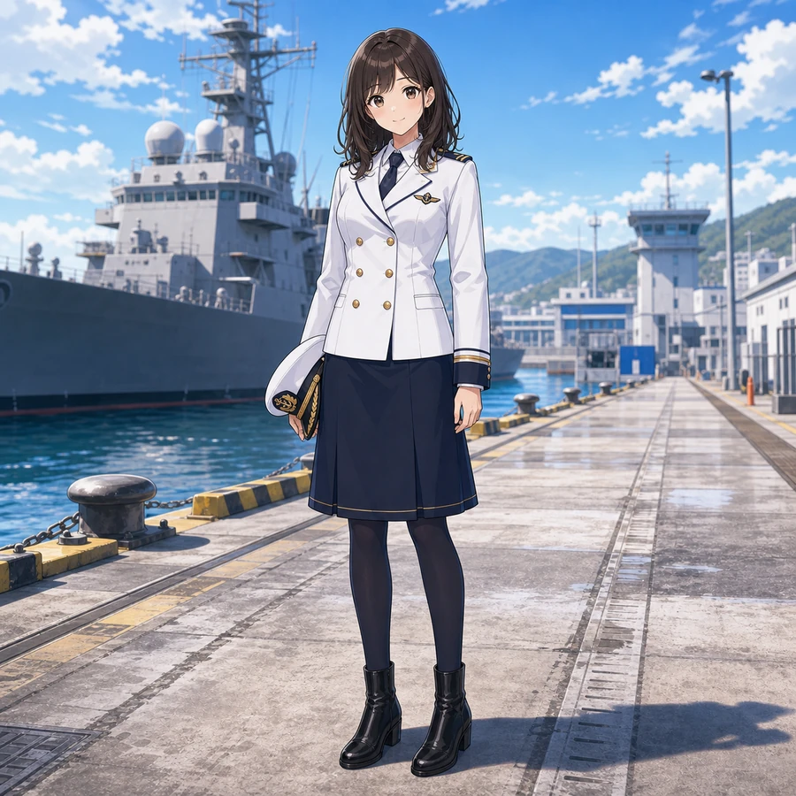 naval officer skirt uniform
