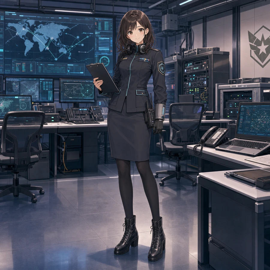 communications officer skirt uniform