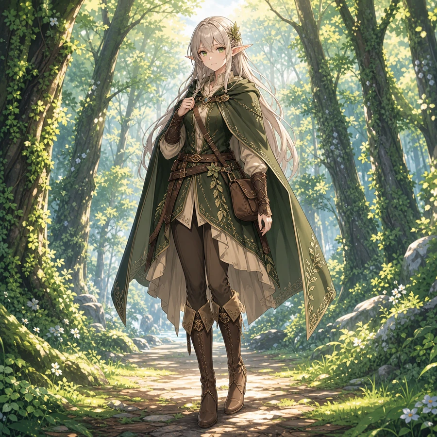 forest ranger elf outfit
