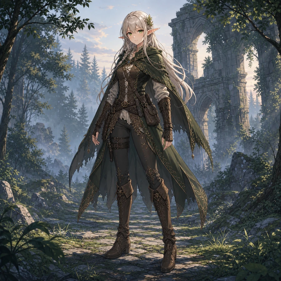 battle scout elf outfit