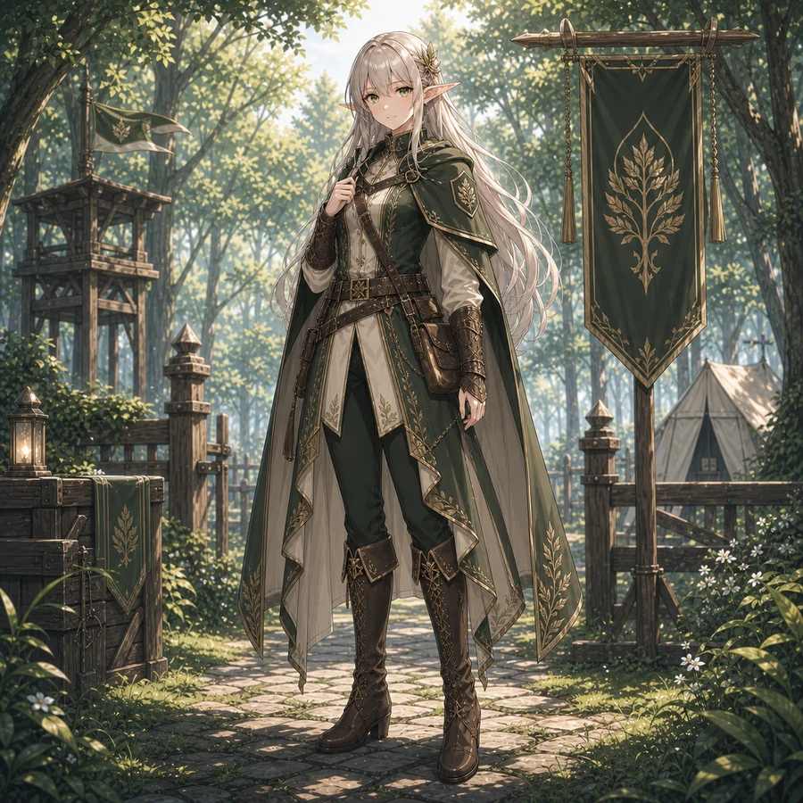 forest guard elf uniform