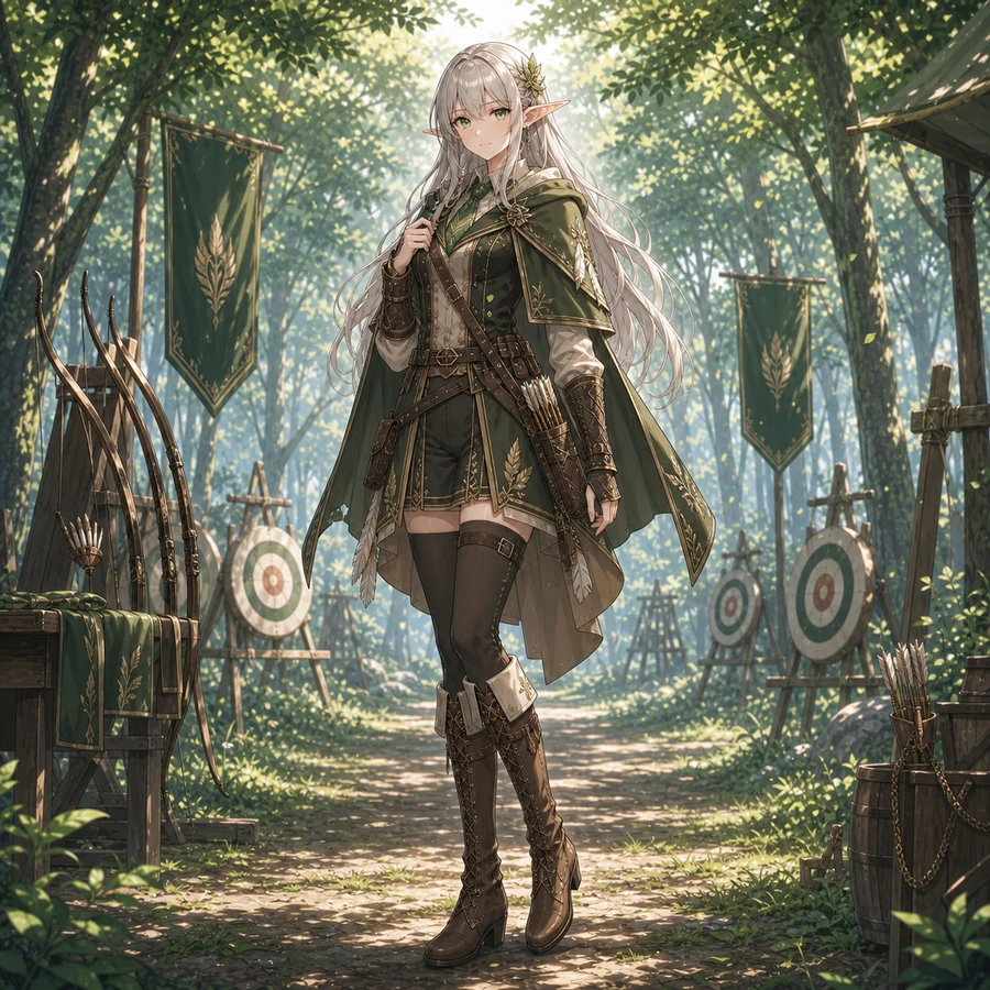 palace spear guard elf uniform