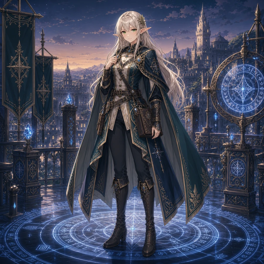 battle mage corps elf uniform