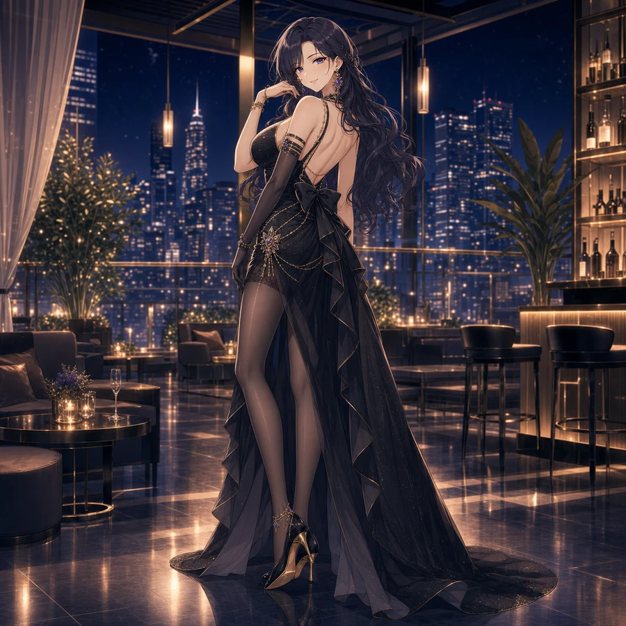 backless ribbon cocktail dress
