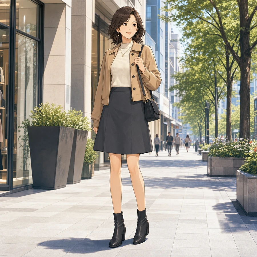 black ankle boots outfit