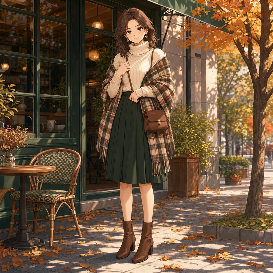 brown ankle boots outfit