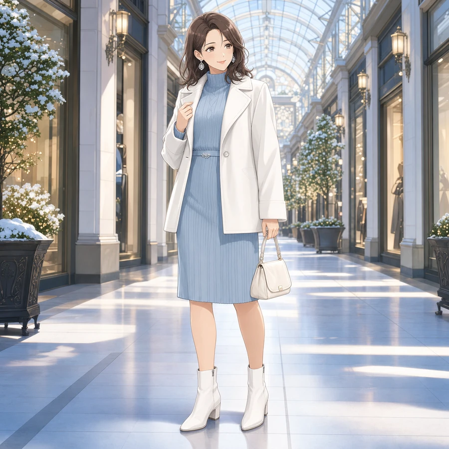 white ankle boots outfit