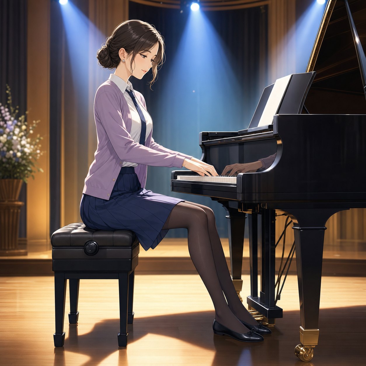 ラベンダーカーディガンの演奏スタイル