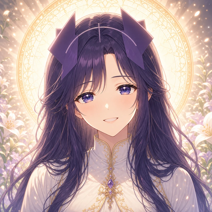 radiant compassionate expression