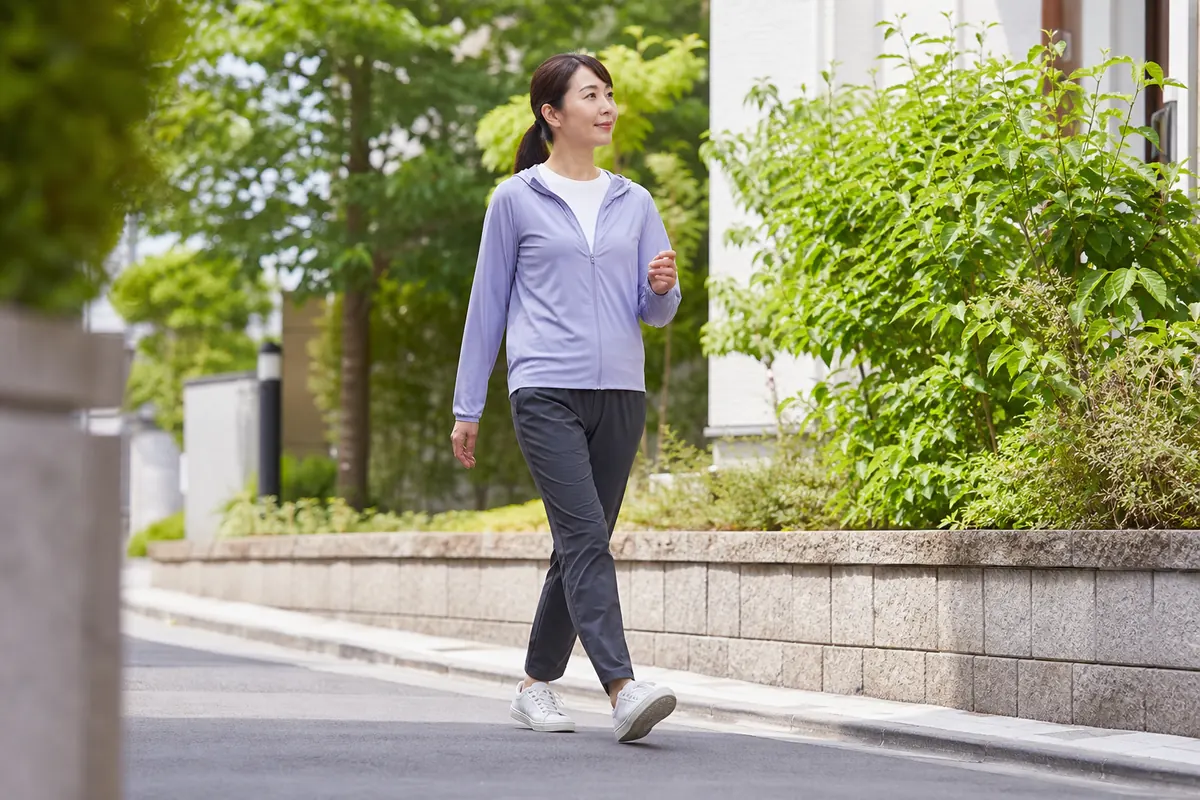 座りっぱなしの合間に近所をゆっくり歩く習慣
