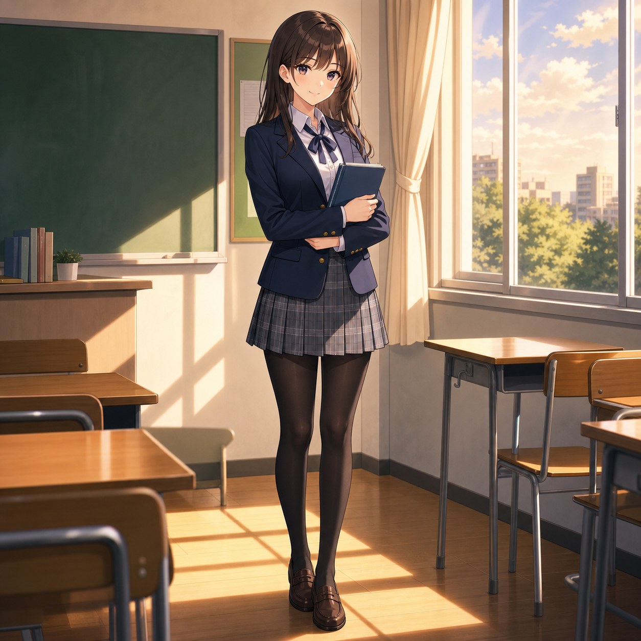 navy blazer school uniform