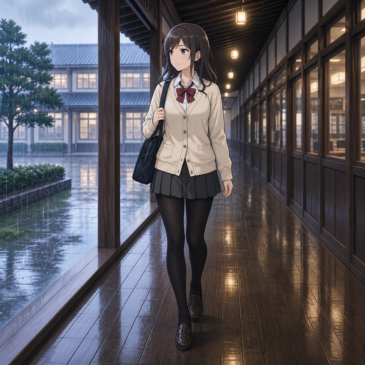 cardigan school uniform