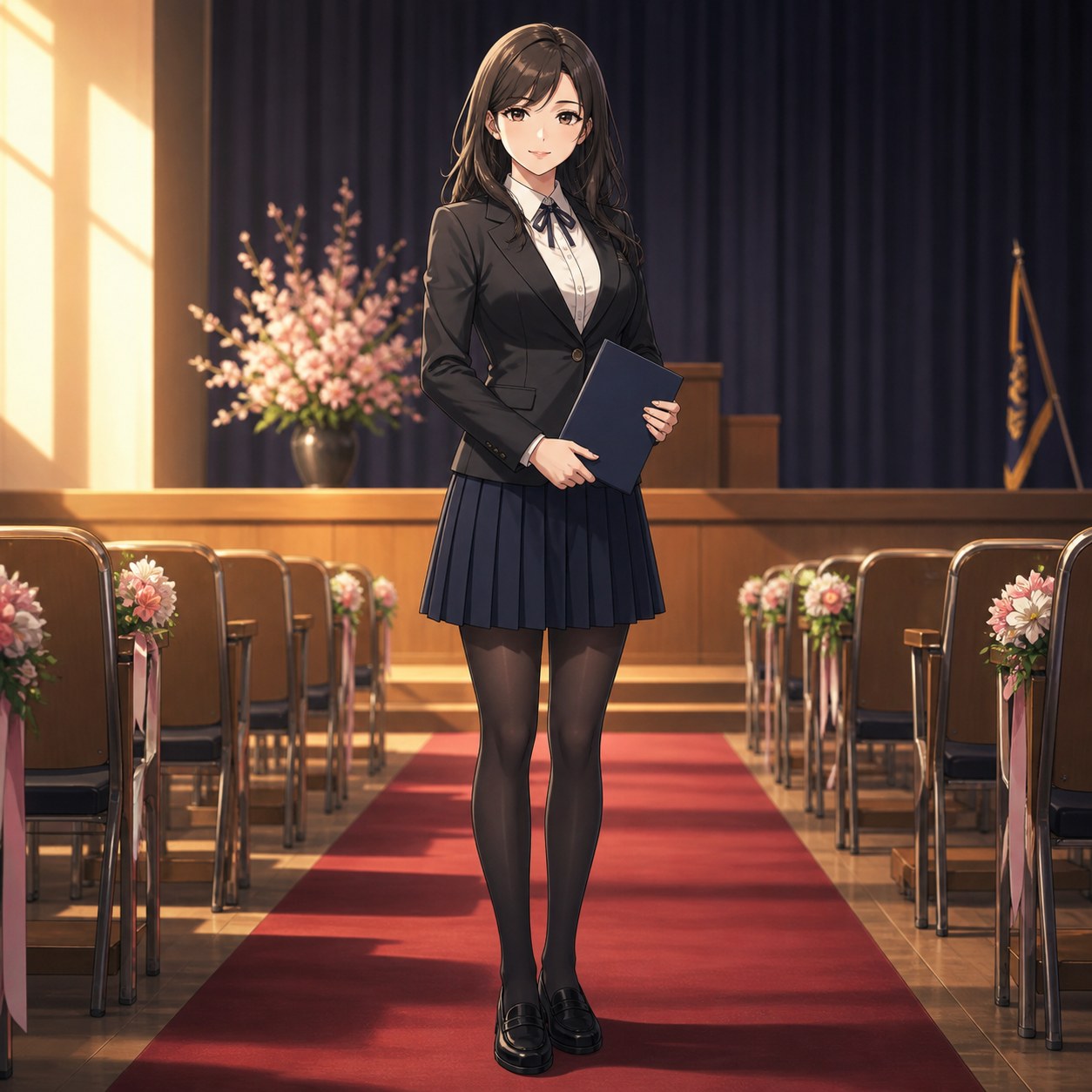 formal school ceremony uniform