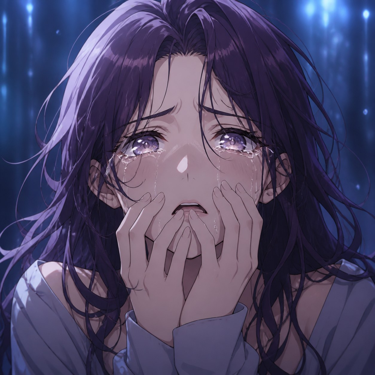 total emotional collapse