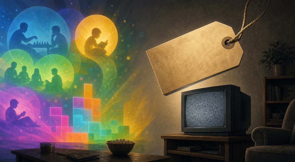 高い価格と家庭で得られる価値の釣り合いが崩れている様子を表すオリジナルイラスト