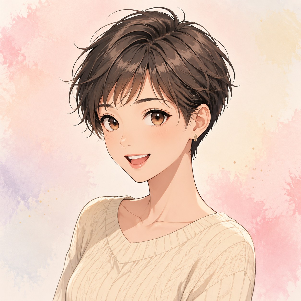 layered pixie cut
