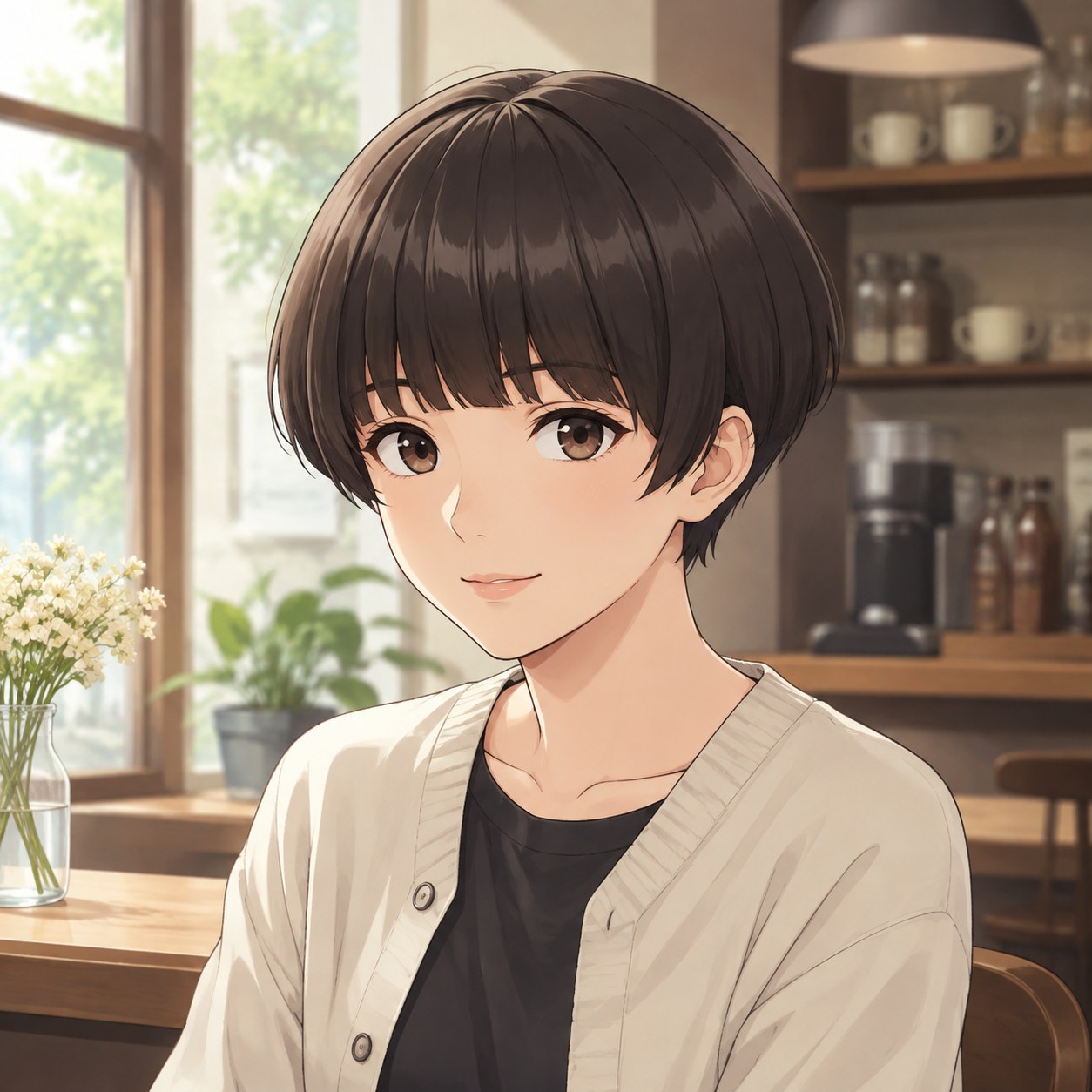 mash short haircut