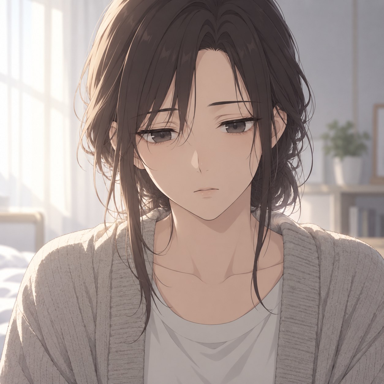 限界を超えて無表情になる表情